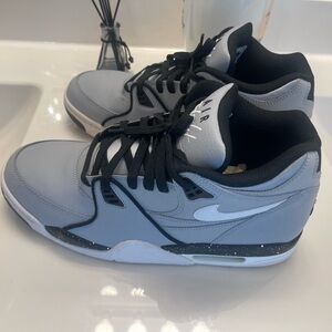 Nike Air Gray and Black High-Tops